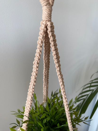 Suspension de plante - Grand - Noeud Plat