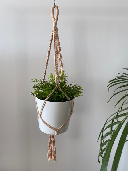 Suspension de plante - Grand - Noeud Plat